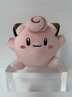 Pokemon Center Clefairy Secret Base Pokedoll Plush‎ 2015 Japanese 4.5” HTF
